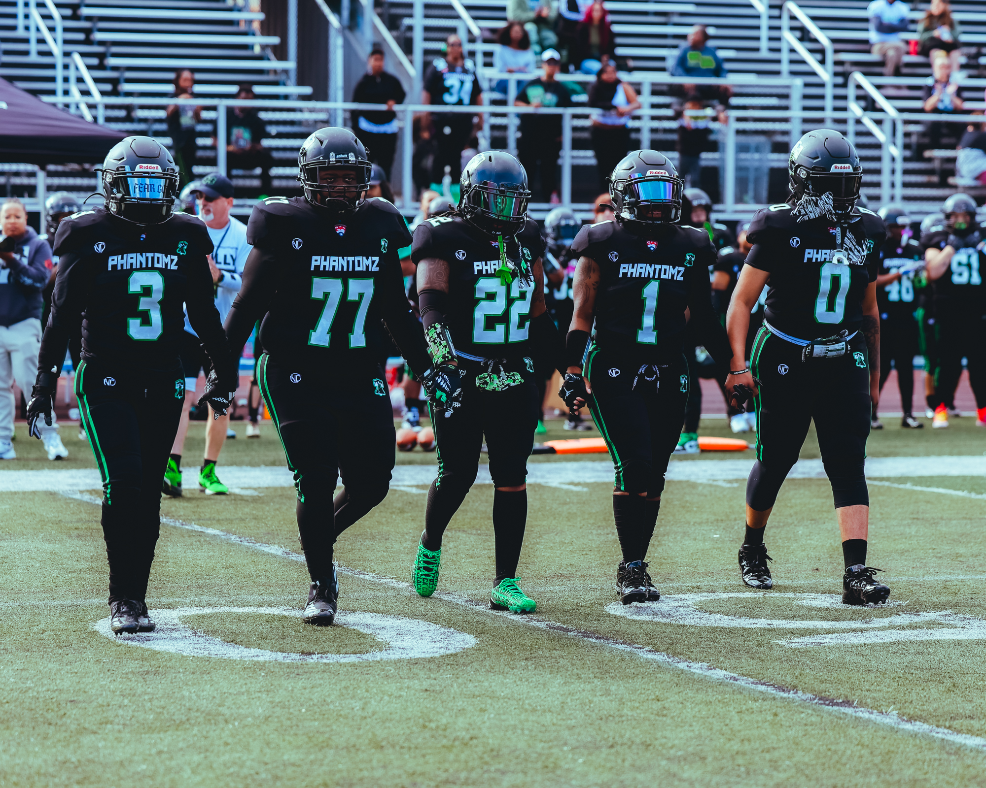 Phantomz captains take the field